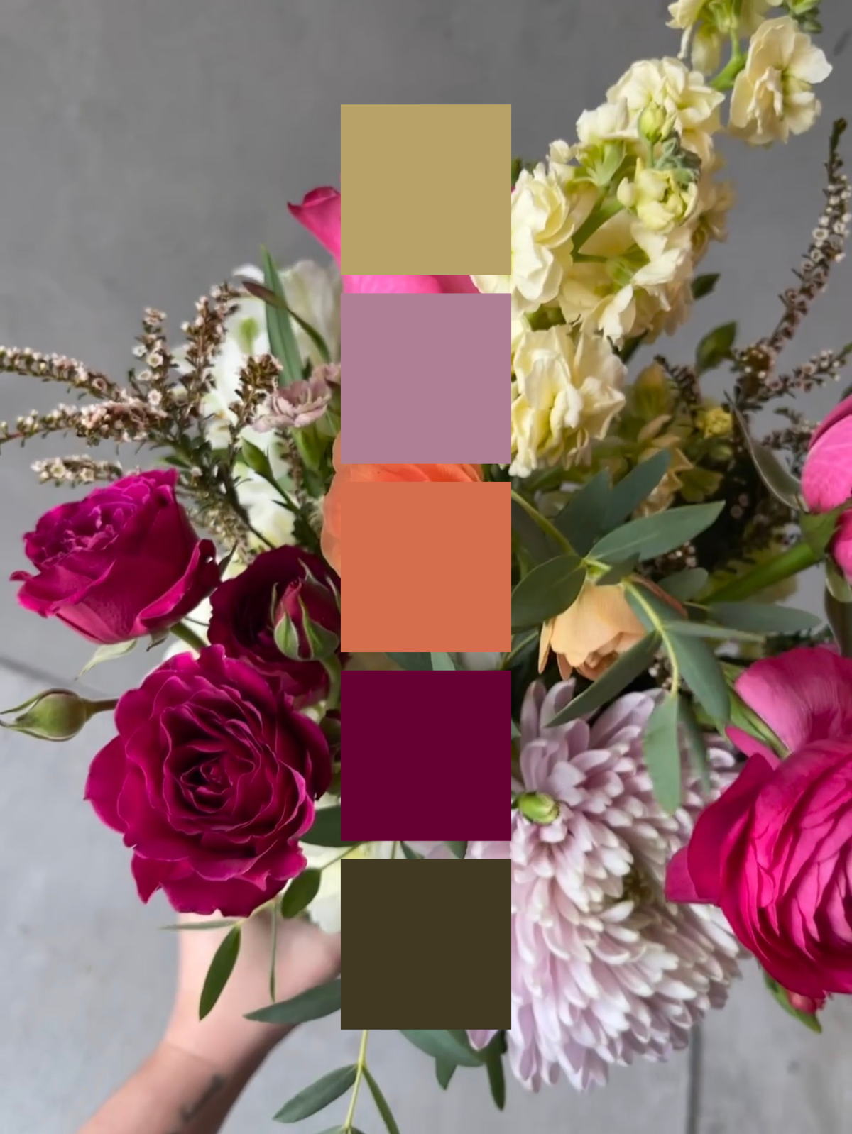 Victorian Floral Arrangement